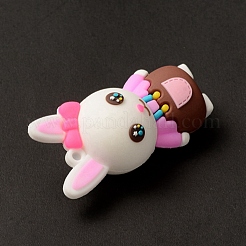 Большие подвески из непрозрачной смолы в виде животных RESI-D065-C01