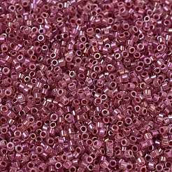 MIYUKIデリカビーズ  シリンダー  日本製シードビーズ  11/0  （db1746)クラレットライニングオパールab  1.3x1.6mm  穴：0.8mm  約20000個/袋  100 G /袋&nbsp;SEED-J020-DB1746