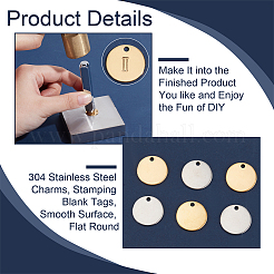 60 шт. 2-цветное ионное покрытие (IP) из нержавеющей стали 304 STAS-PH0005-64