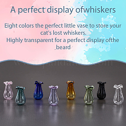 Стеклянная ваза AJEW-SP0002-41A