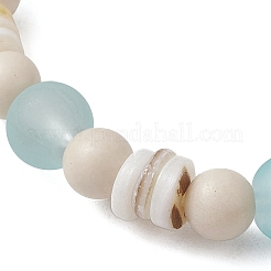 Браслеты в стиле бохо из натуральных ископаемых&nbsp;BJEW-JB11863