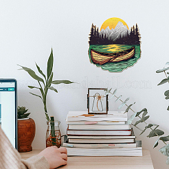 Старинный металлический оловянный знак AJEW-WH0409-099