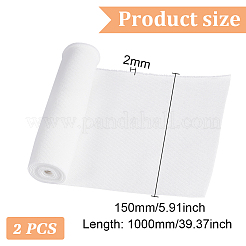 2 Stück Polyester-Stretch-Rippstrickstoff&nbsp;FIND-BC0041-68B