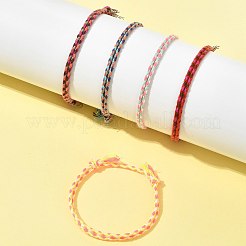 Изготовление браслета из хлопка 5шт. BJEW-FS00023