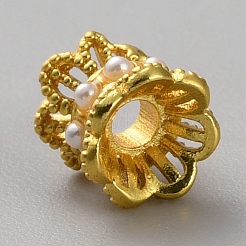 Spacer бисер латунные&nbsp;FIND-WH0148-240A