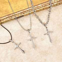 3 pz croce 304 superficie pendente in acciaio inox&nbsp;STAS-SZ0003-28
