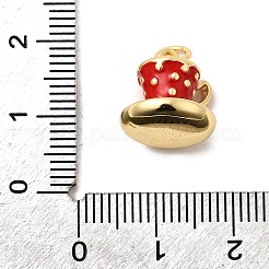 Латунь эмаль подвески&nbsp;KK-A268-11G-02