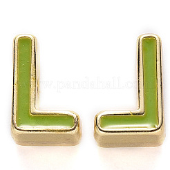 Рейка покрытие сплава эмалевые бусины X-ENAM-S122-033L-NR