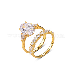 Элегантное серебряное женское кольцо S925 с блестящим цирконом UD9472-2