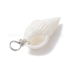 Кулоны из натуральных ракушек PALLOY-JF02682-02