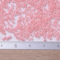 MIYUKIデリカビーズ  シリンダー  日本製シードビーズ  11/0  （db0070)ローズピンクの裏地  1.3x1.6mm  穴：0.8mm  約2000PCS /ボトル  10 G /ボトル&nbsp;SEED-JP0008-DB0070