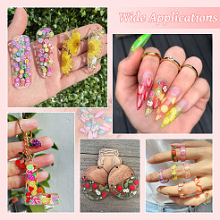 Кабошоны из полимерной глины ручной работы&nbsp;PORC-TA0001-08B