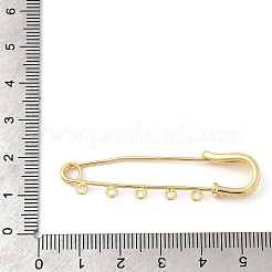 Фурнитура латунная для броши KK-I364-37G