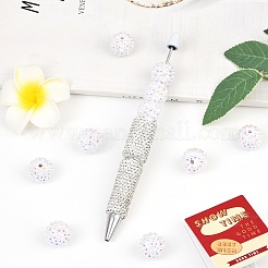 AB-цвет смолы горный хрусталь бисер&nbsp;RESI-S315-14x16-16