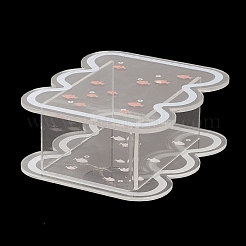 Акриловая ваза с принтом DJEW-G042-01B