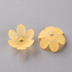 Матовые акриловые колпачки из бисера MACR-S371-07A-719