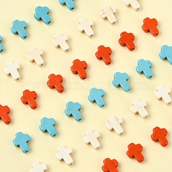 90шт 3 цвета синтетические бирюзовые бусины&nbsp;TURQ-YW0001-07