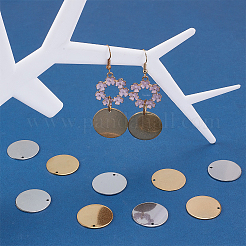 40 шт. подвески из нержавеющей стали 304 двух цветов&nbsp;STAS-WR0001-26