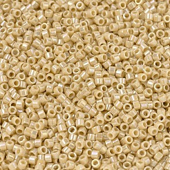 MIYUKIデリカビーズ  シリンダー  日本製シードビーズ  11/0  （db1571)不透明ナシab  1.3x1.6mm  穴：0.8mm  約2000PCS /ボトル  10 G /ボトル&nbsp;SEED-JP0008-DB1571