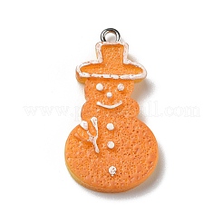 Pendentifs en résine opaque&nbsp;RESI-D055-129P