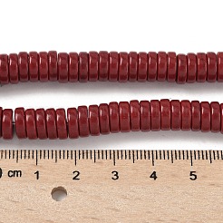 Нити окрашенных бусин из натурального магнезита G-M448-F01-02