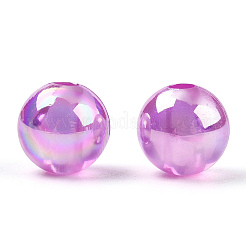 Perles en acrylique transparente&nbsp;MACR-T046-01E-06