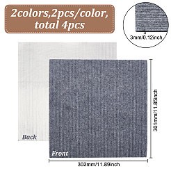 4 шт. 2-цветная квадратная полиэстеровая когтеточка для кошек своими руками AJEW-BC0007-61