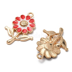 8шт 8 цвета сплава эмалевые подвески ENAM-YW0002-51