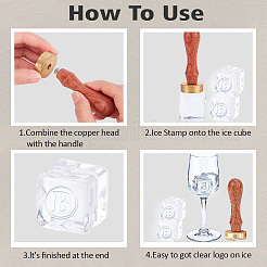 1 шт. головка штампа из латуни золотистого тона&nbsp;DIY-CA0006-33B