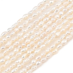 Нити из натурального культивированного пресноводного жемчуга&nbsp;PEAR-F020-14
