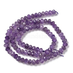 Природный аметист нитей бисера G-D344-A37-01