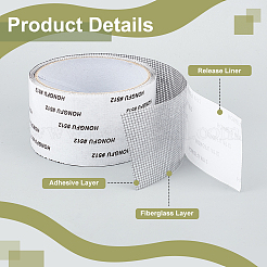 3 рулон 3-х цветных самоклеящихся лент для ремонта пластиковых оконных экранов&nbsp;FIND-AR0002-26