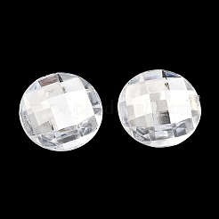 Акриловый кабошоны со стразами&nbsp;GACR-R002-25mm-08