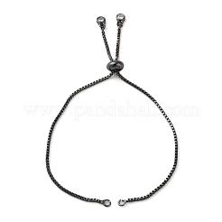 Изготовление браслета-слайдера из латуни с регулируемым покрытием стойки KK-M269-25