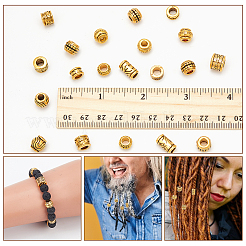 80 шт. 8 вида бусин в тибетском стиле в европейском стиле&nbsp;DIY-NB0012-43F