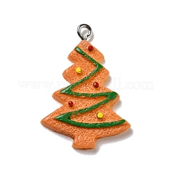 Pendentifs en résine opaque&nbsp;RESI-D055-125P