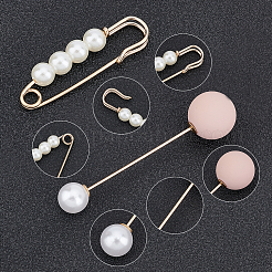 8 стиль броши из сплава безопасности JEWB-GF0001-09