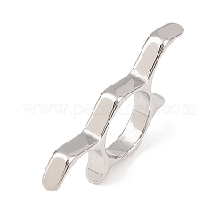 Fingerringe aus Edelstahl 304&nbsp;LS-RJEW-D336-10P