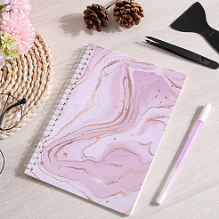 Блокнот для сбора наклеек формата А5 с отрывными листами на спирали AJEW-CP0007-84B