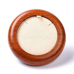 Ciondolo in legno di velluto alla moda e supporto per collana&nbsp;ODIS-P008-10