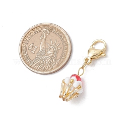 Decorazioni pendenti con perline di semi di vetro&nbsp;HJEW-MZ00188-04