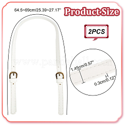 2 шт. регулируемые ремни для сумки через плечо из искусственной кожи&nbsp;FIND-WR0009-52B