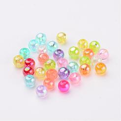 Прозрачные цвета AB акриловые бусины&nbsp;X-PL731M