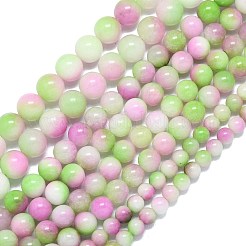 Натуральный Malaysia нефритовые бусы пряди&nbsp;G-B165-C08-6mm