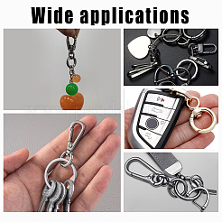 Поворотные застежки-клешни омара из сплава HJEW-UN00008