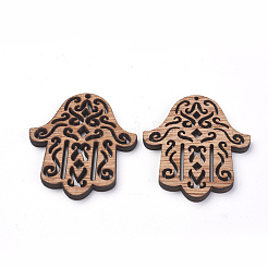 Pendentifs de couture en bois non teint&nbsp;WOOD-S037-104