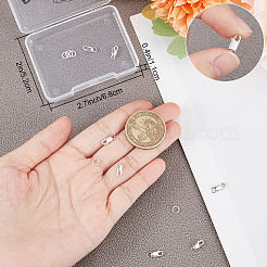 6 Stück 925 Karabinerverschlüsse aus Sterlingsilber&nbsp;STER-BBC0002-06S