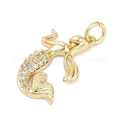 Стойки обшивки латунь микро проложить Циркон подвеску&nbsp;KK-H509-17G