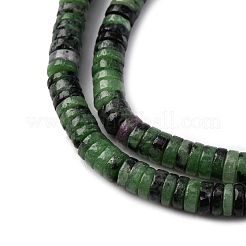 Натуральный рубин в цоизита бусин пряди G-R014-A01