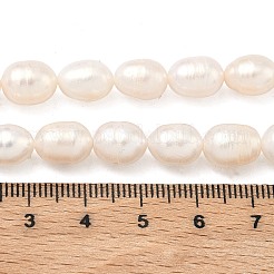 Fili di perle di perle d'acqua dolce coltivate naturali&nbsp;PEAR-D003-01D-10